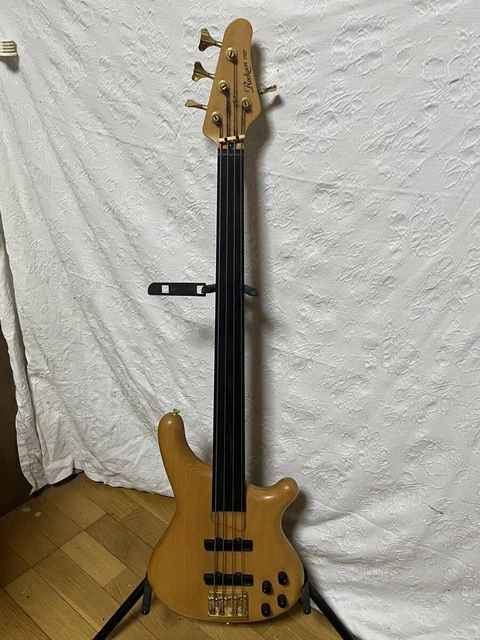 ELECTRIC BASS GUITAR Rockoon by Kawai RB-80JJ FL Fretless Natural