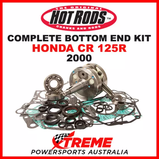 Hot Rods Honda CR125R CR 125R 2000 Complete Bottom End Kit CBK0023