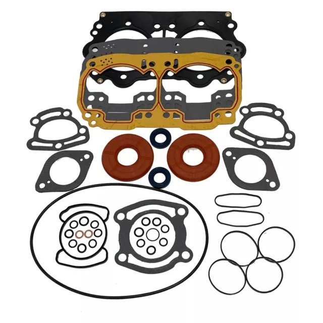 SeaDoo 947 951 Carb  GSX GTX RX XP Complete Engine Rebuild Gasket Crank Seal Kit