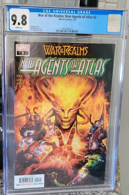 War of the Realms: New Agents of Atlas #2 - CGC 9.8 - 1st Sword Master 