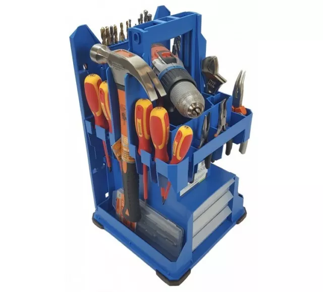 Boite à outils Tbox 400 Posso Bleu-Rouge 3