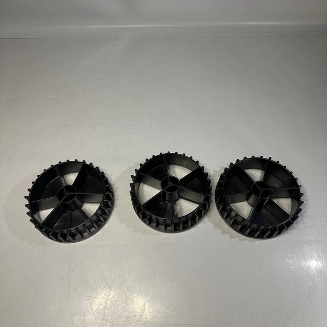 Lot Of 3 U-Turn UTurn Bulk Candy Vending Machine Tumbler Insert Wheels 4.25”