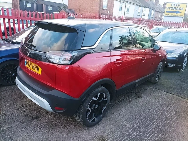 2021 Vauxhall Crossland Hatchback 1.2 Turbo Elite Damaged Salvage