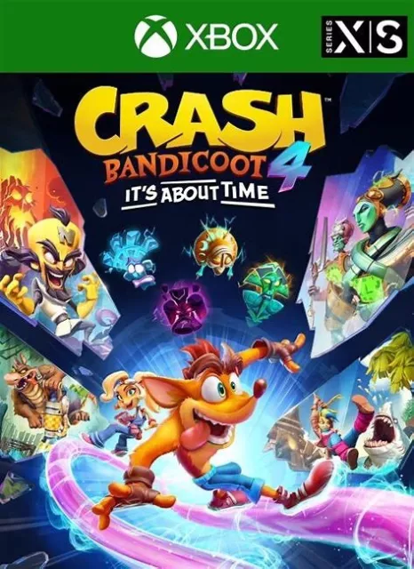 Crash Bandicoot 4: It's About Time - Xbox One, Series X|S - Digital Code - VPN