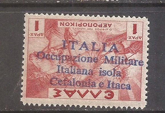 Greece Italy Occupation isola cefalonia itaca Zante Ionian Islands MNH