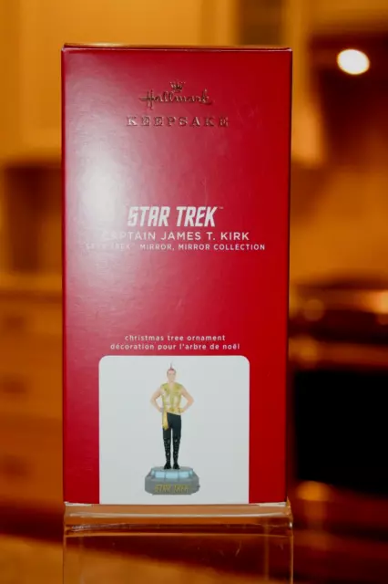 CAPTAIN JAMES T. KIRK STAR TREK MIRROR MIRROR  2020 Hallmark Ornament Christmas