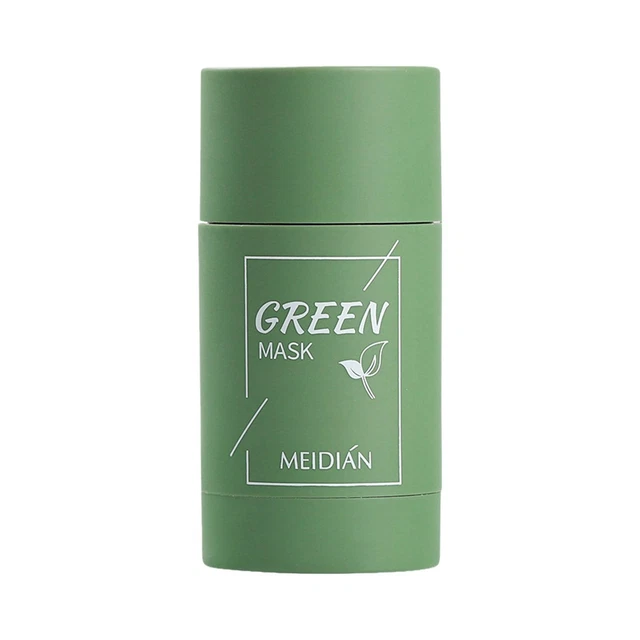 Green Tea Purifying Clay Stick Mask Anti Acne Poreless AU Deep Oil Cleanse D8E4