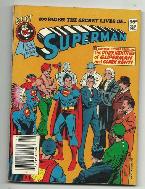 Best of DC Blue Ribbon Digest #8 - Superman - Batman - Flash - FN/VF 7.0