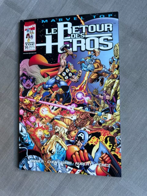 Marvel Top No. 14 The Retour Of Héros France 1999 IN Very Good Condition