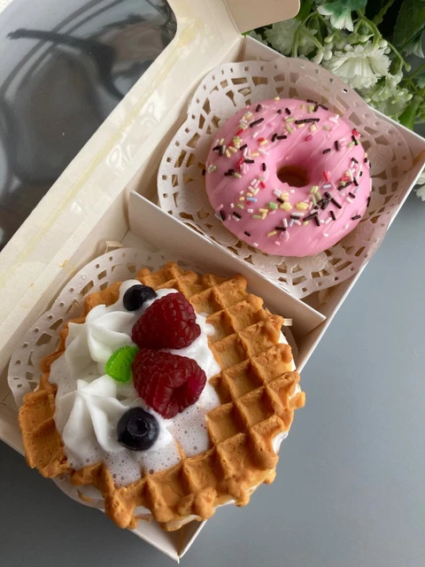 Coffret Cadeau Savons Parfum Gourmand Pâtisserie - Idée Cadeau Originale - Neuf