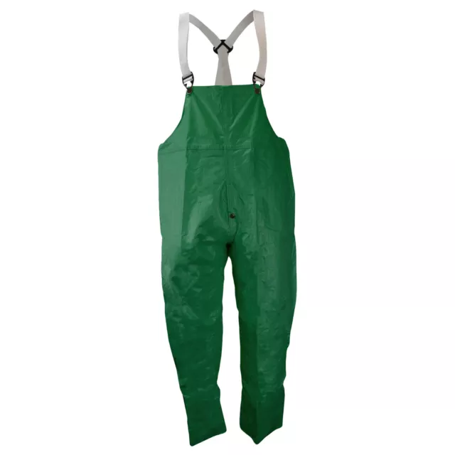 Qty 1: Neese 35BTF Large Protective Rain Trouser Bib - Flame Resistant L