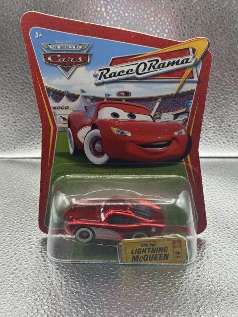 Disney Pixar Cars Cruisin Lightning McQueen Race O Rama Series #4 by Mattel