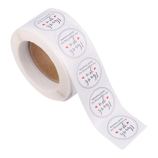 1 rolle von Dekorative Abdichtung Aufkleber Backen Verpackung Label