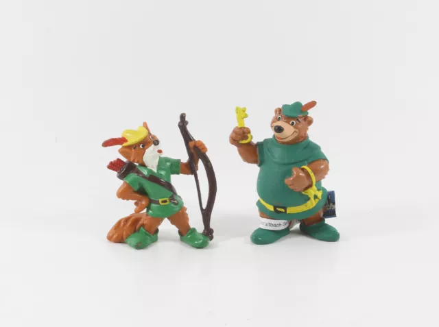 Robin Hood & little John === Walt Disney 2 x Figuren Bully Bullyland