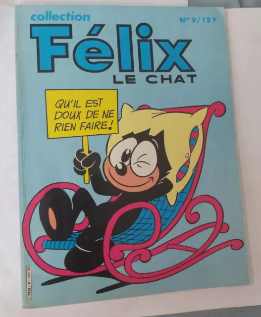 Félix le Chat collection N°9 ,qu'i est doux de ne rien faire, 1984, Greantori