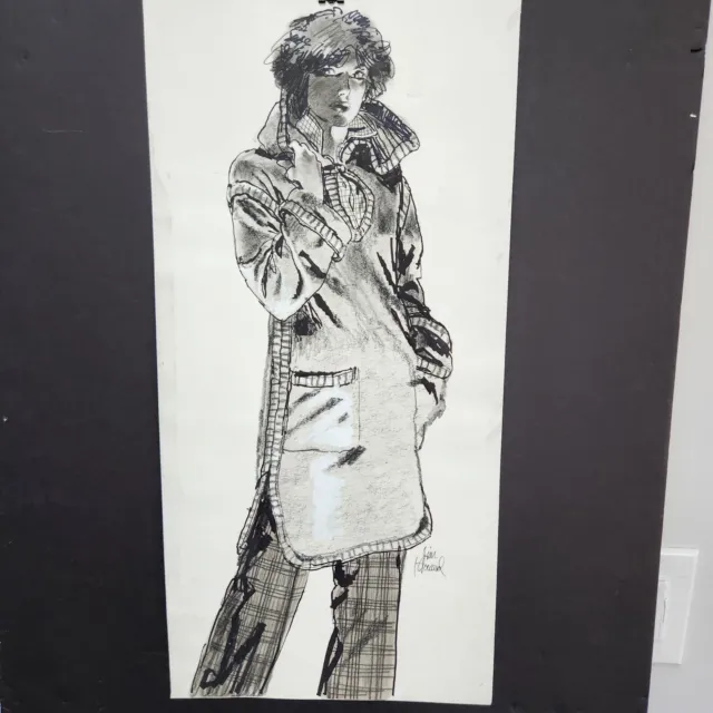 Fashion Illustration By Jim Howard Whose Illustrations Spanned From 1950s  Thru