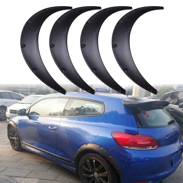 4.5& FENDER FLARES Flexible Wide Body Kit Wheel Arches For Honda Pilot