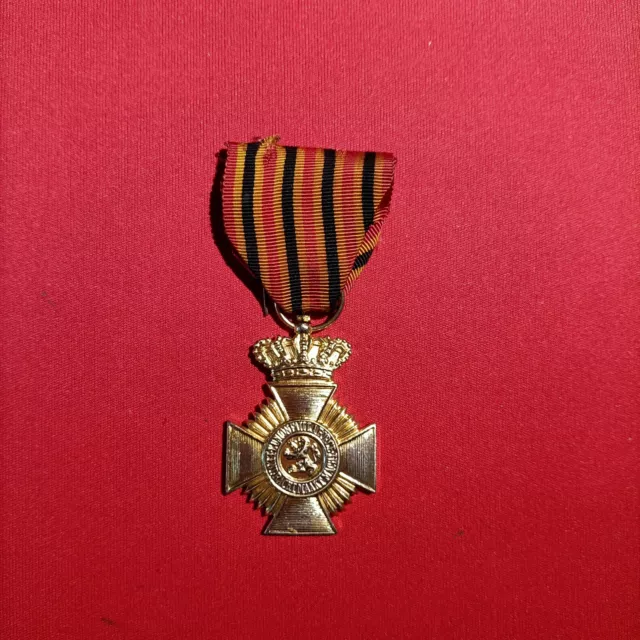 Médaille Militaire De 2° Classe Pour Ancienneté / Belgique