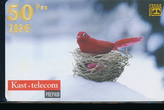 Carta Prepagata Francia Kast Telecom 50F Rif. DEL98