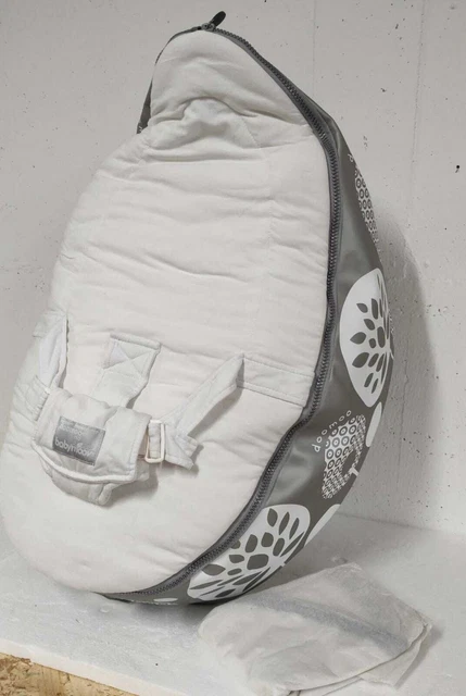 Babymoov Doomoo Nid Neuf Génération Transat de Bébé Fleur Argent