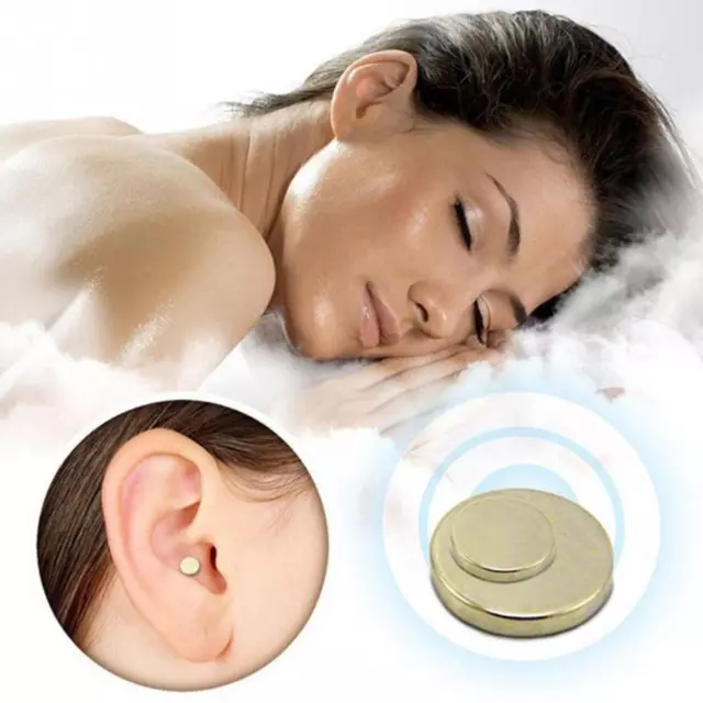 2 un. imán de magneterapia auricular para dejar de fumar (embalaje simple)