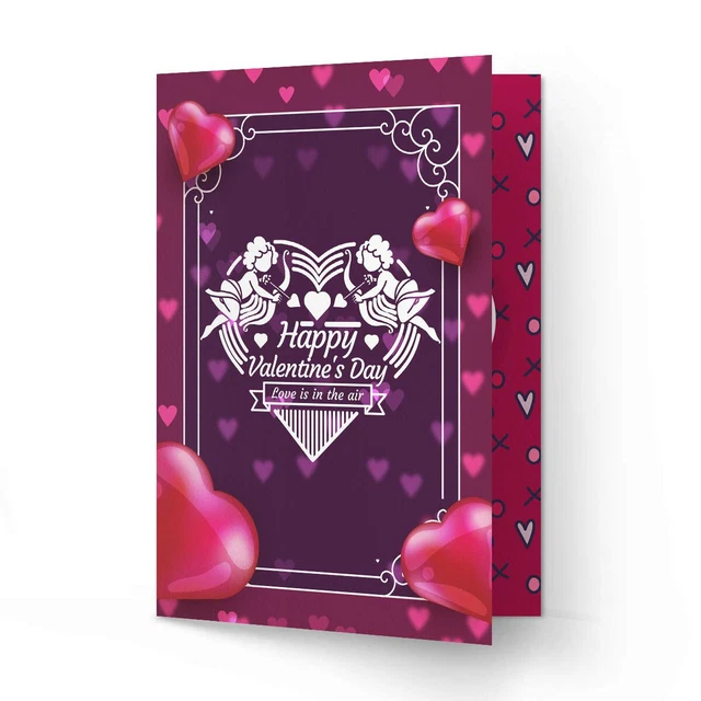Schöne Entworfen Grußkarten Multicolor für Valentin Tag & Liebhaber