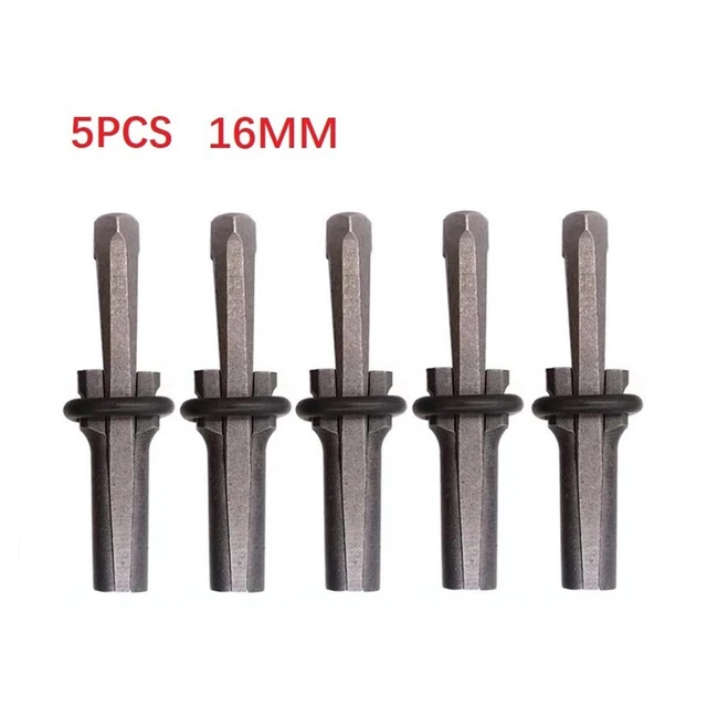 Set 5 spine 5/8 pollici zeppe molla shims gonna pietra scheggi utensili manuali 16 mm