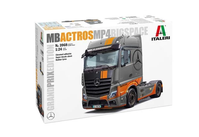 KIT CAMION V8 1:24 ITALERI Mercedes Benz Sk 1844Ls modèle IT3956 EUR 62,31 - FR
