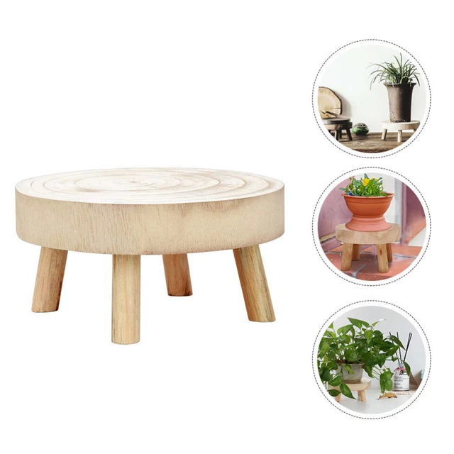 Hölzern Blumentopfständer Aus Massivholz Pflanzentopfhalter