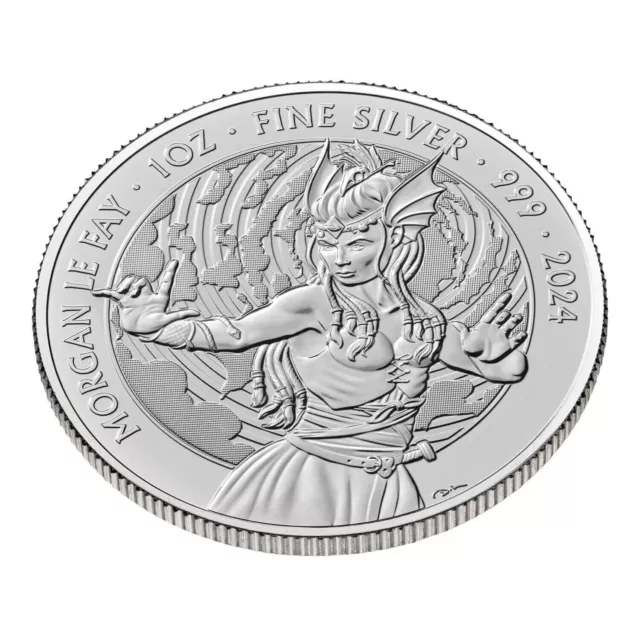 2024 LE Fay Myths & Legends Royal Mint 1oz Silver Bullion Coin