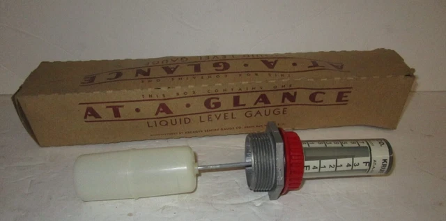 Krueger Sentry Gauge D-1.5-6 Leak Detection Gauge, Type D  *NEW IN BOX*