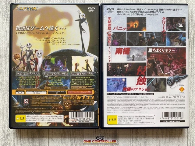 SONY PlayStation 2 PS2 The Nightmare Before Christmas & Extermination from Japan 2