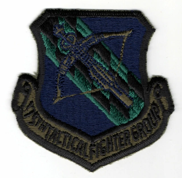 OLD USAF PATCH - 175th Tactical Fighter Group - Maryland ANG - 1962 ...