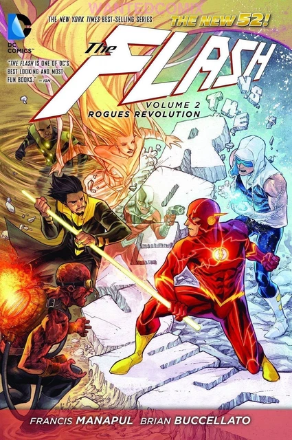 Flash Vol 2 Rogues Revolution Tpb #9 10 11 12 0 Annual 1 New 52 Free Shipping Dc