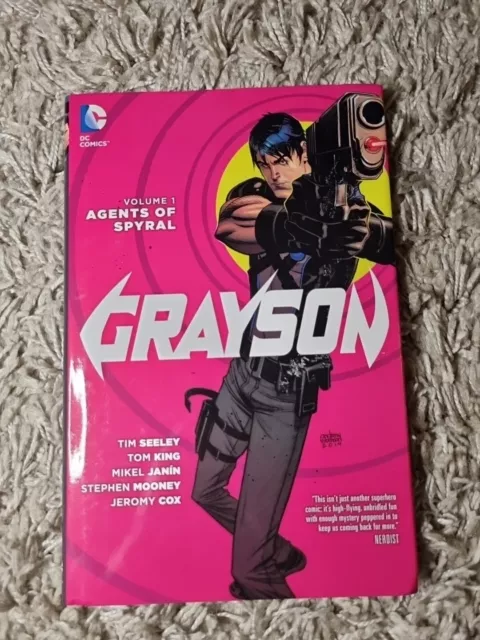 grayson vol 1 agents of spyral HC graphic novel