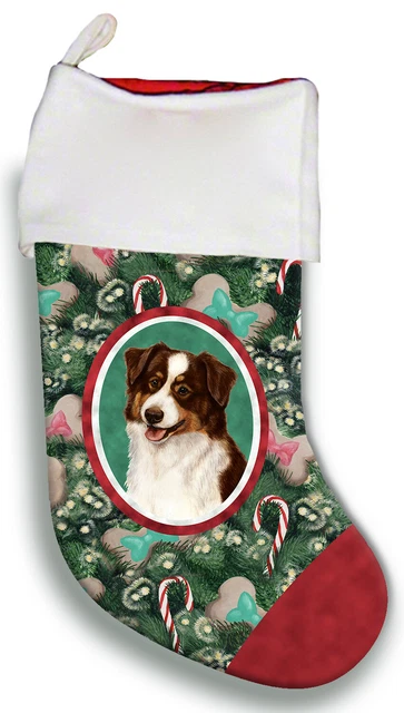 Christmas Stocking - Tri Australian Shepherd 11353