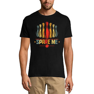 ULTRABASIC Homme T-shirt Retro Spare Me Bowler Tee-shirt de l'équipe de bowling