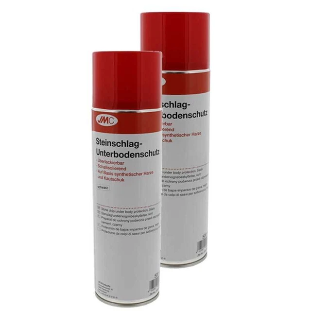 2 x UBS Steinschlagschutz 500ml JMC schwarz überlackierbar Kautschuk 5550015