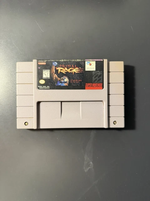 PRIMAL RAGE (SISTEMA de Entretenimiento Super Nintendo, 1995) SNES