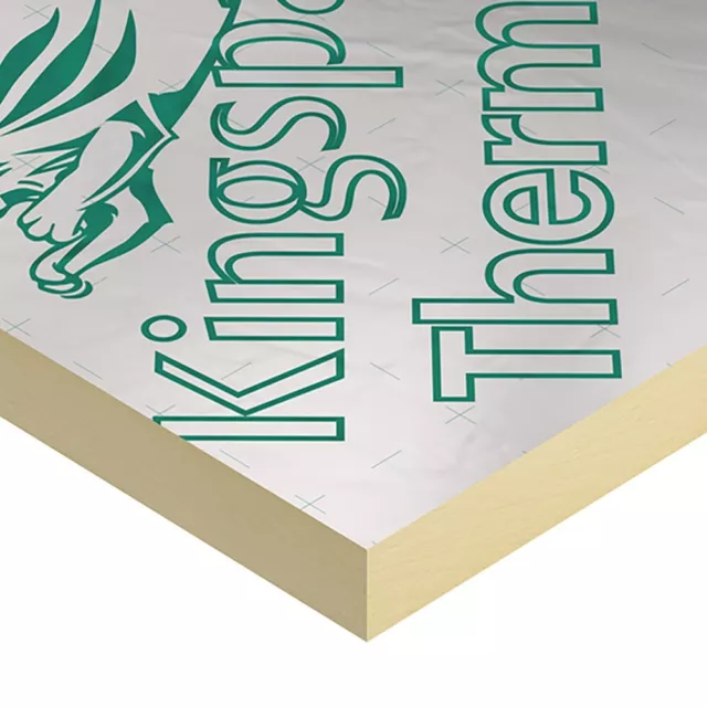 50mm Celotex Kingspan Ecotherm & Other PIR Insulation Boards - 2400x1200mm(x10)