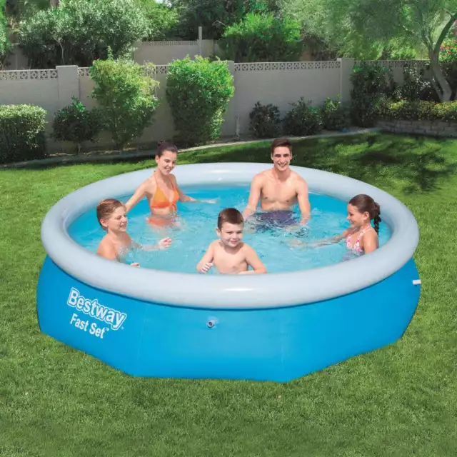 Bestway Piscine gonflable Fast Set Rond 305 x 76 cm 57266