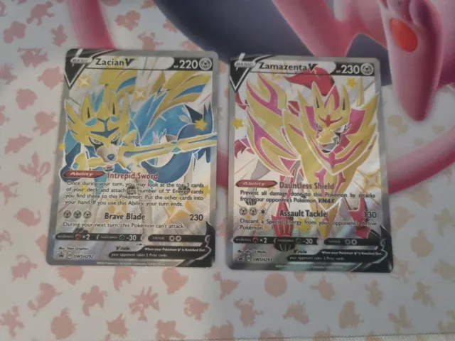 Zacian V - SWSH292 Shiny Full Art Ultra Rare Promo - Crown Zenith