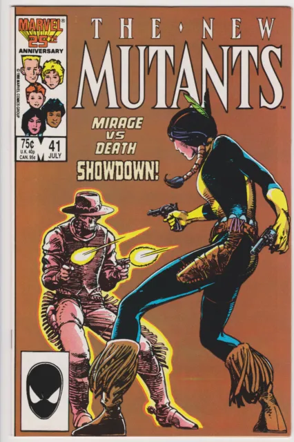 New Mutants #41,  Vol. 1 (1983-1991) Marvel Comics