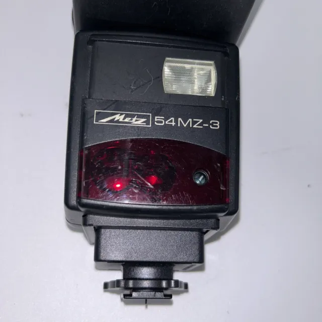 Metz Mecablitz 54 MZ-3 Shoe Mount Flash System SCA 3002 - Tested 2