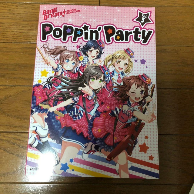 Bang Dream Officiel Bande Partition Poppin 'Fête vol.3 Feuille Musique