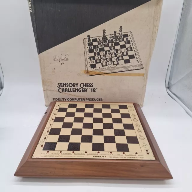 Fidelity Chess Challenger SE12 Budapest Programm 1983