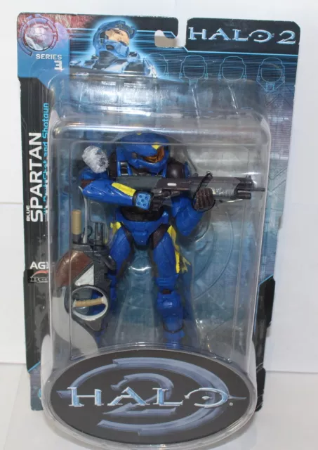 Halo 2 (Serie 3) - Blue Spartan (yellow strip)