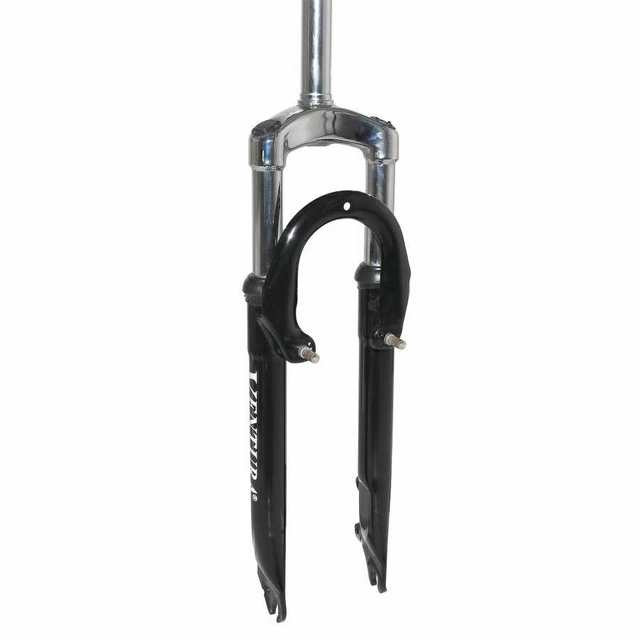Fork MTB 26 " M-W To Suspension Steel Ressort-Elastomere Deb. 50mm Swivel Black