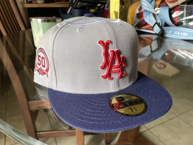 Los Angeles Anaheim California Angels 1961-64 New Era Cooperstown RARE HALO CAP