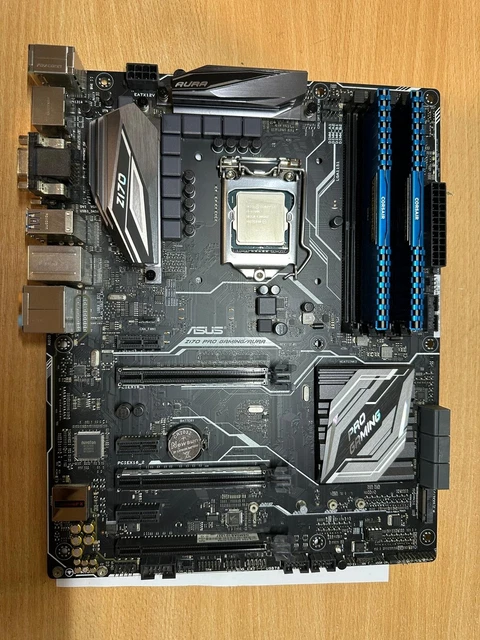 ASUS Z170 PRO Gaming Motherboard i7-6700K 16GB DDR4 RAM Used